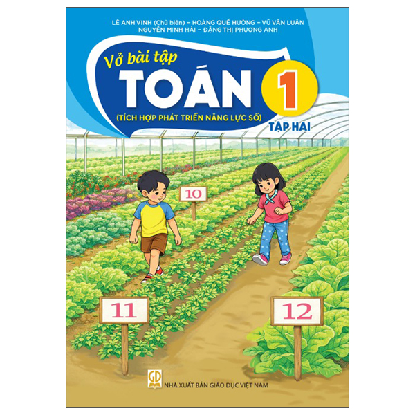 Vở Bài Tập Toán 1 - Tập 2 (Tích Hợp Phát Triển Năng Lực Số) (Phiên Bản 2026)