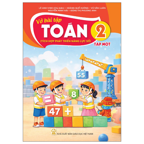 Vở Bài Tập Toán 2 - Tập 1 (Tích Hợp Phát Triển Năng Lực Số) (Phiên Bản 2026)