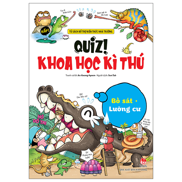 Sách Quiz! Khoa Học Kì Thú - Bò Sát-Lưỡng Cư