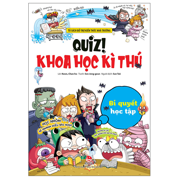 Sách Quiz! Khoa Học Kì Thú - Bí Quyết Học Tập - Son Bo Mi