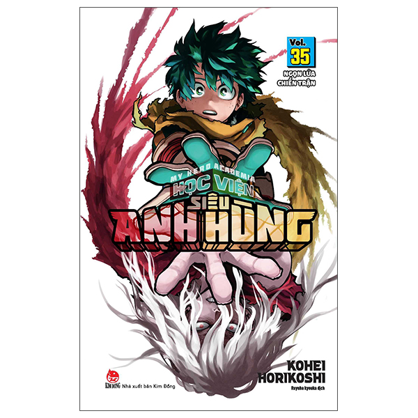 Truyện Tranh My Hero Academia - Học Viện Siêu Anh Hùng - Tập 35 - Ngọn Lử - Kohei Horikoshi
