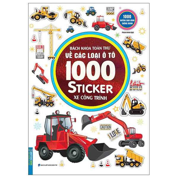 Sách Bách Khoa Toàn Thư Về Các Loại Ô Tô - 1000 Miếng Dán Hình Thông Mi - Tô Minh