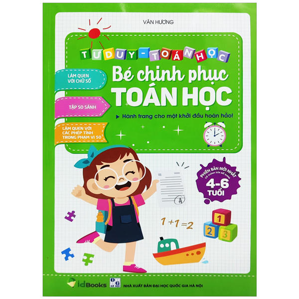 Sách Tư Duy Toán Học - Bé Chinh Phục Toán Học - Hà Hương