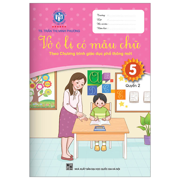 Vở Ô Li Có Mẫu Chữ 5 - Quyển 2 (Theo Chương Trình Giáo Dục Phổ Thông Mới)