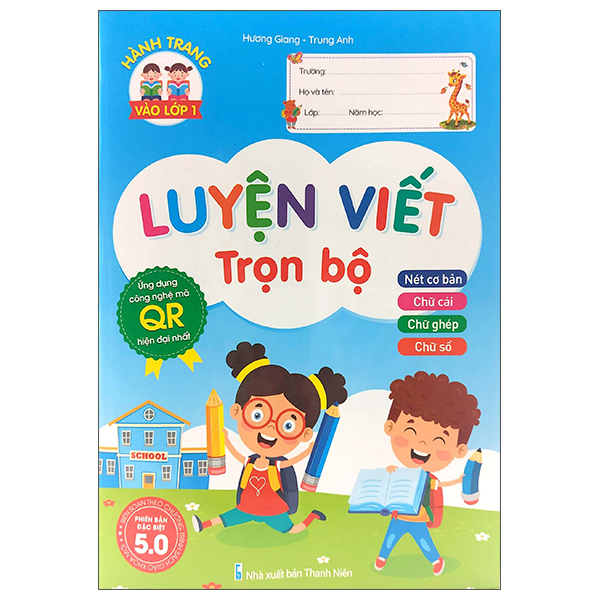 Hành Trang Vào Lớp 1 - Luyện Viết Trọn Bộ (Tái Bản 2023)