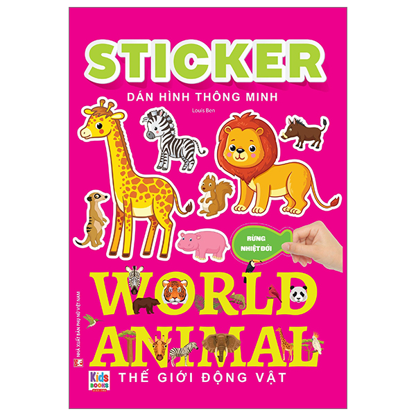 Sticker Dán Hình Thông Minh - Thế Giới Động Vật - Rừng Nhiệt Đới