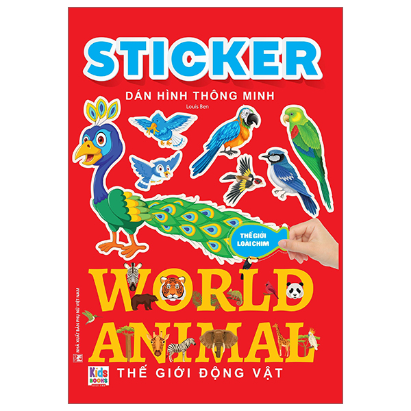 Sticker Dán Hình Thông Minh - Thế Giới Động Vật - Thế Giới Loài Chim