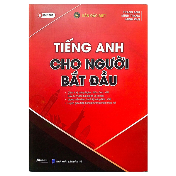 Sách Tiếng Anh Cho Người Bắt Đầu - Bản Đặc Biệt - Minh Trang