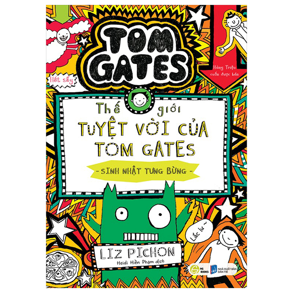 Sách Thế Giới Tuyệt Vời Của Tom Gates - Sinh Nhật Tưng Bừng - Liz Pichon