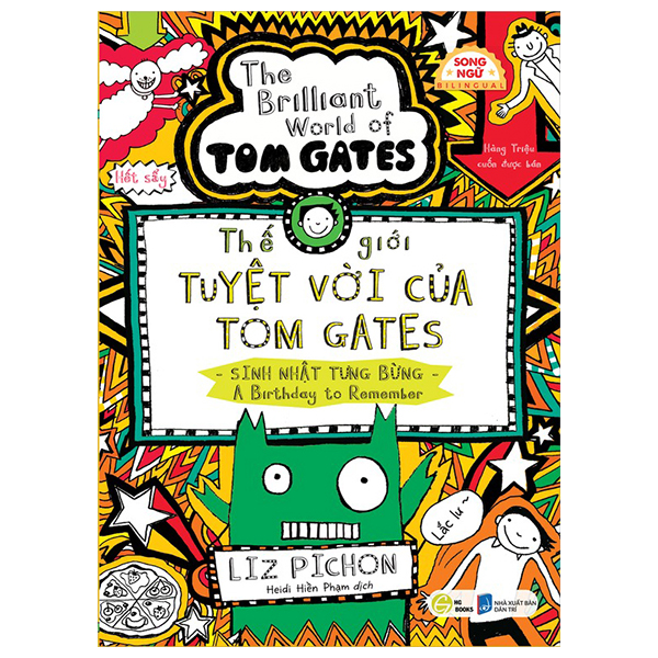 Sách Thế Giới Tuyệt Vời Của Tom Gates - Sinh Nhật Tưng Bừng - A Birthda - Tom Plate