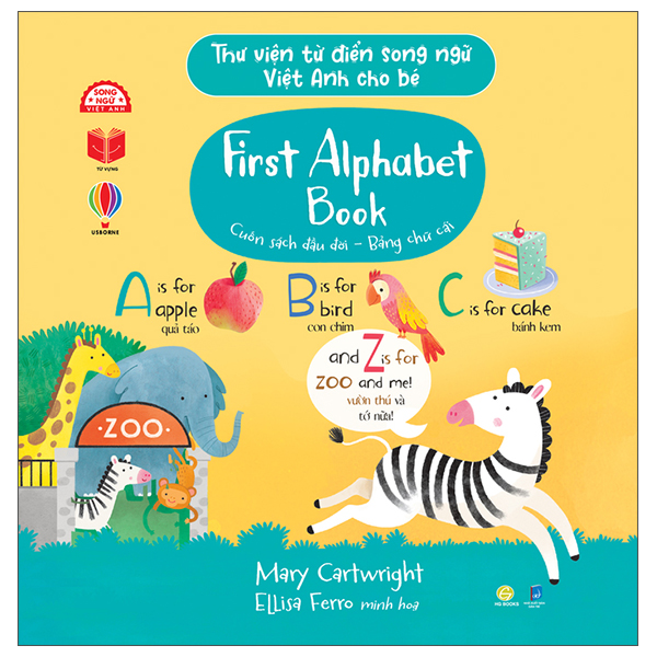 Sách First Alphabet Book - Cuốn Sách Đầu Đời - Bảng Chữ Cái - Mary Gaitskill