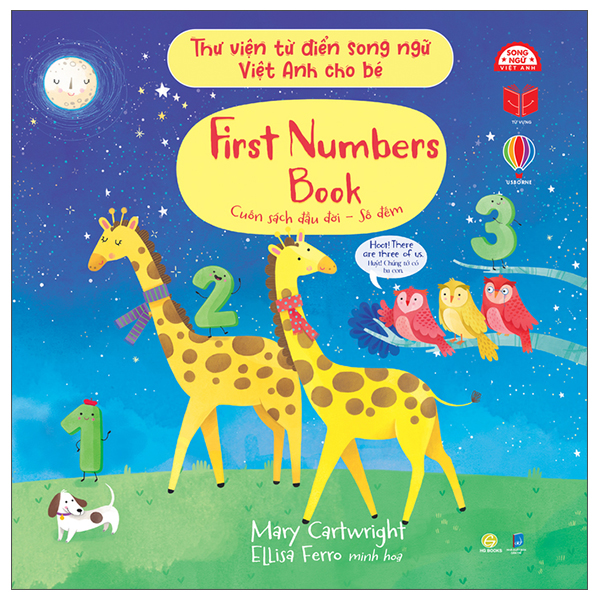 Sách First Numbers Book - Cuốn Sách Đầu Đời - Số Đếm - Mary Gaitskill