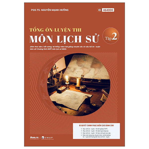 Sách Tổng Ôn-Luyện Thi Môn Lịch Sử - Tập 2 - PGS TS Nguyễn Mạnh Hưởng