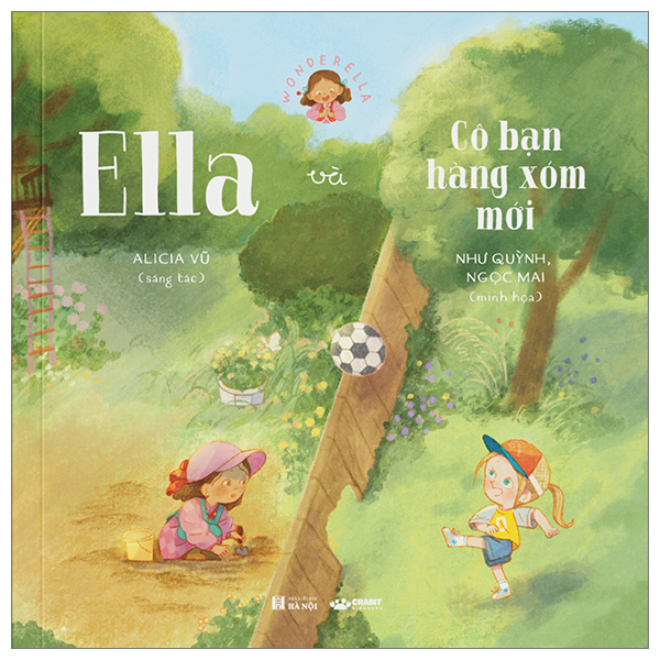 Sách Ella Và Cô Bạn Hàng Xóm Mới - Alicia Vũ