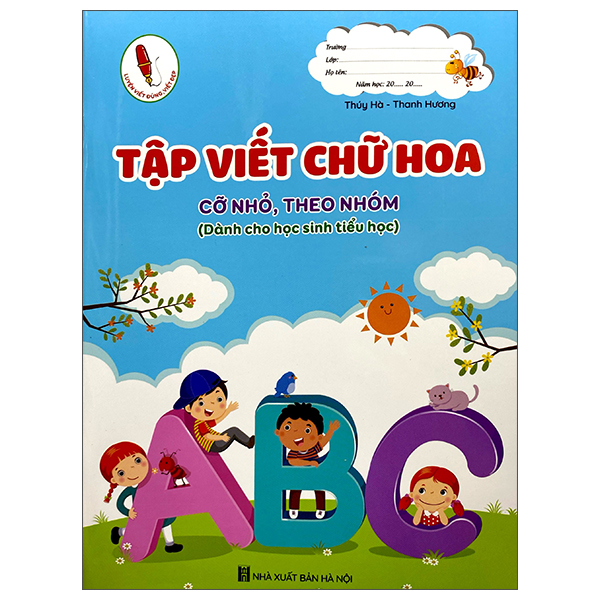 Sách Tập Viết Chữ Hoa - Cỡ Nhỏ, Theo Nhóm - Thúy Hà