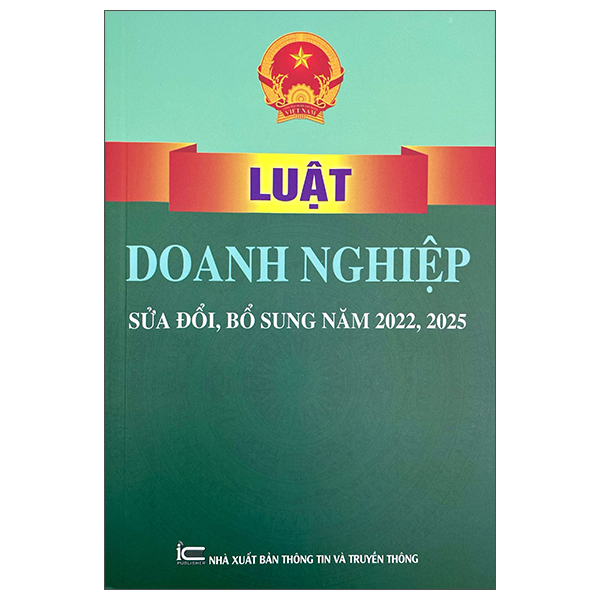 Sách Luật Doanh Nghiệp (Sửa Đổi, Bổ Sung Năm 2022, 2025) - Do