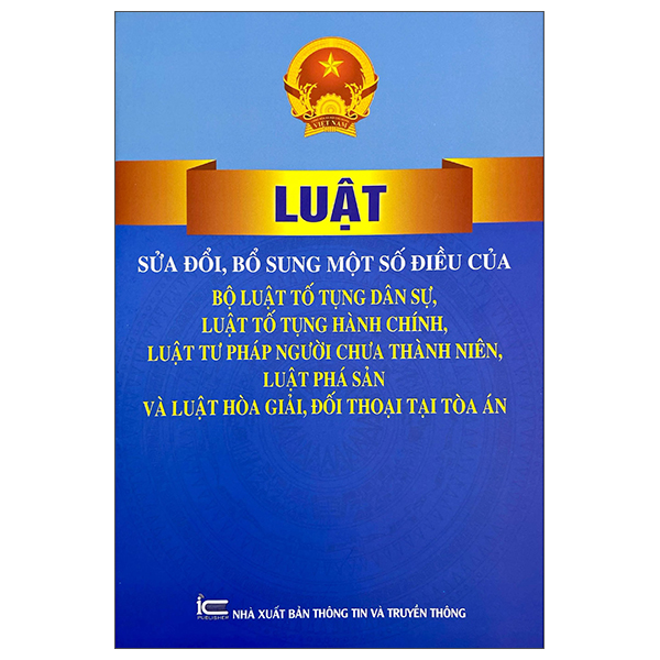 Sách Luật Sửa Đổi, Bổ Sung Một Số Điều Của Bộ Luật Tố Tụng D - Sun
