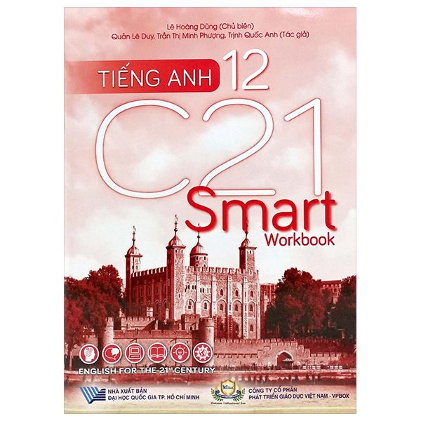 Sách Tiếng Anh 12 - C21 Smart - WorkBook (2024) - Lê Hoàng Dũng