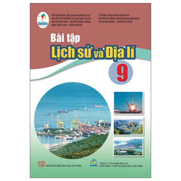 Sách Bài Tập Lịch Sử Và Địa Lí 9 (Cánh Diều) (Chuẩn) - Phạm Đi