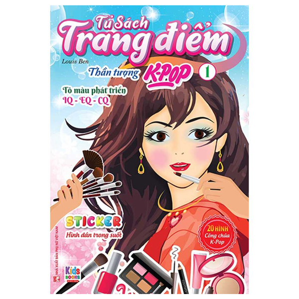 Sách Tủ Sách Trang Điểm - Thần Tượng K-Pop - Tập 1 - Sticker Hình Dán T - T. Pirogenko