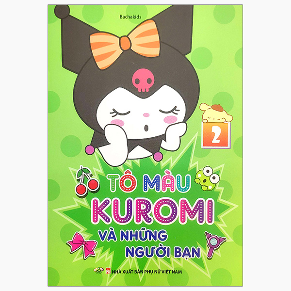 Bộ Tô Màu Kuromi Và Những Người Bạn 2