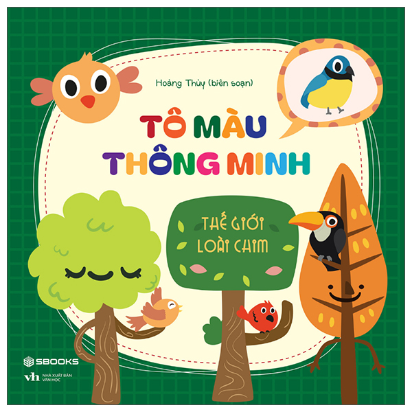 Sách Tô Màu Thông Minh - Thế Giới Loài Chim - Hoàng Thùy