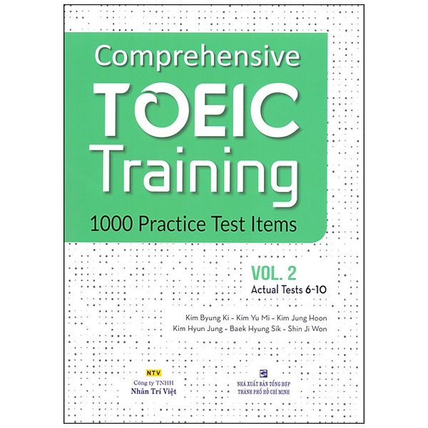 [Phiên chợ sách cũ] Comprehensive Toeic Training 1000 Practice Test Items (Vol 2) - Kèm CD