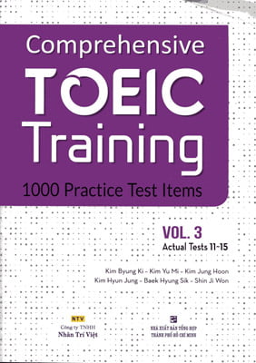 Comprehensive Toeic Training 1000 Practice Test Items Vol Kèm Cd