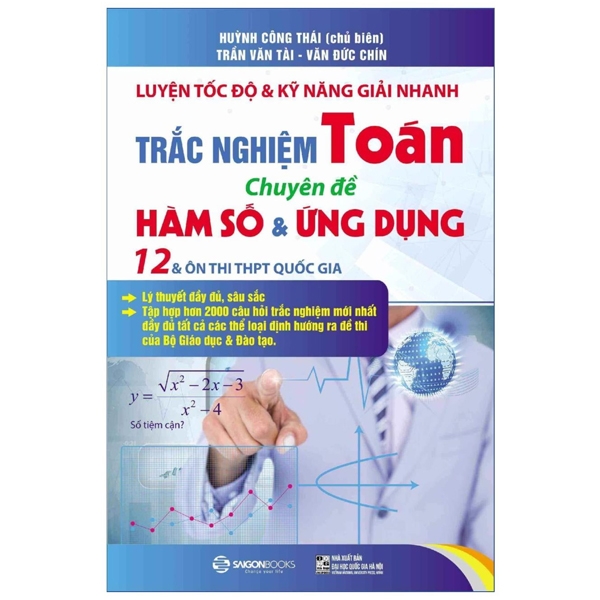 [Phiên chợ sách cũ] Luyện Tốc Độ Và Kỹ Năng Giải Nhanh Trắc Nghiệm Toán - Chuyên Đề Hàm Số & Ứng Dụng