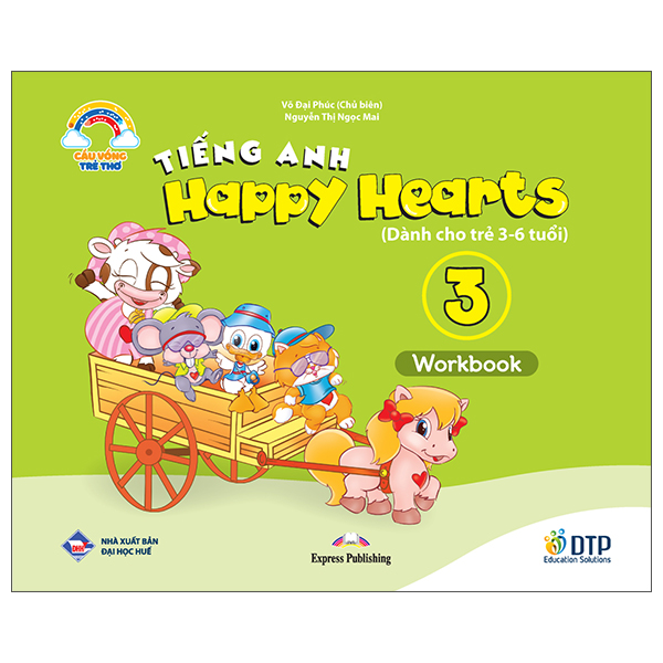Sách Tiếng Anh Happy Hearts 3 - Workbook - Nguyễn Thị Anh