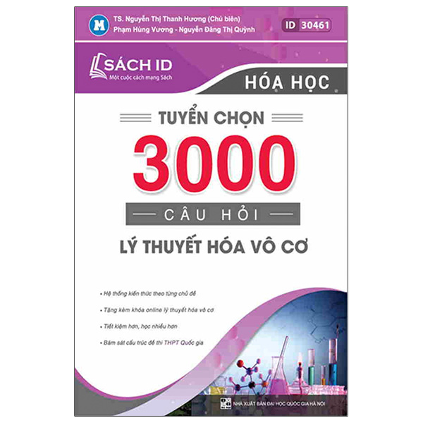 Sách Tuyển Chọn 3000 Câu Hỏi Lý Thuyết Hóa Vô Cơ - Võ Hà