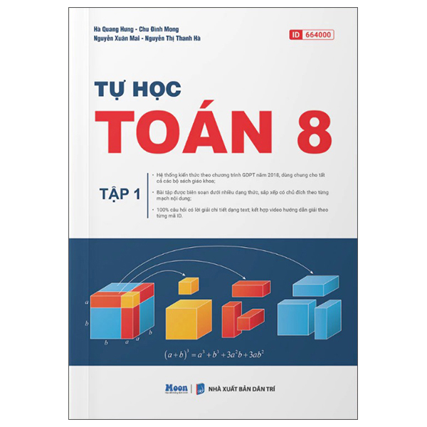 Sách Tự Học Toán 8 - Tập 1 - Xuân Quang
