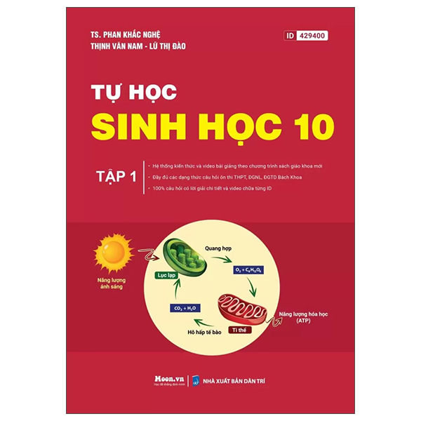 Sách Tự Học Sinh Học 10 - Tập 1 - Phan Thị