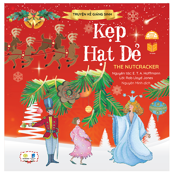 Sách Truyện Kể Giáng Sinh - Kẹp Hạt Giẻ - The Nuteracker - Rob Colson
