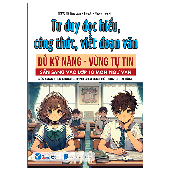 Sách Tư Duy Đọc Hiểu, Công Thức, Viết Đoạn Văn - Đủ Kỹ Năng-Vữn - ThS Võ Thị Hồng Loan