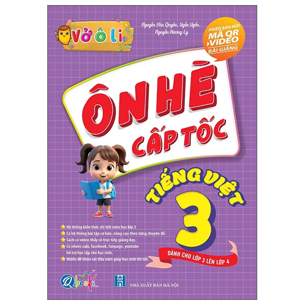 Vở Ô Li - Ôn Hè Cấp Tốc - Tiếng Việt 3 - Dành Cho Lớp 3 Lên Lớp 4