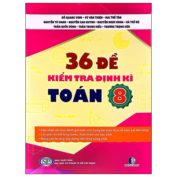 36 Đề Kiểm Tra Định Kì Toán 8