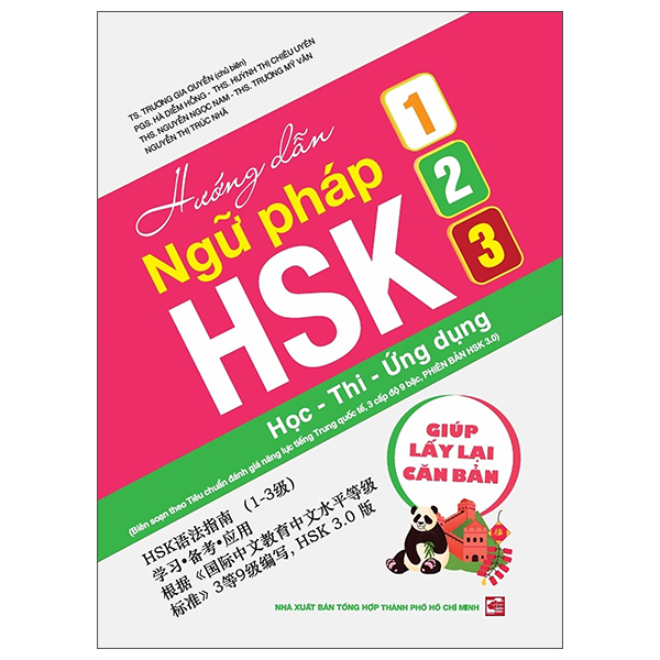 Sách Hướng Dẫn Ngữ Pháp HSK 1-2-3 - Học-Thi-Ứng Dụng - Minh Thanh