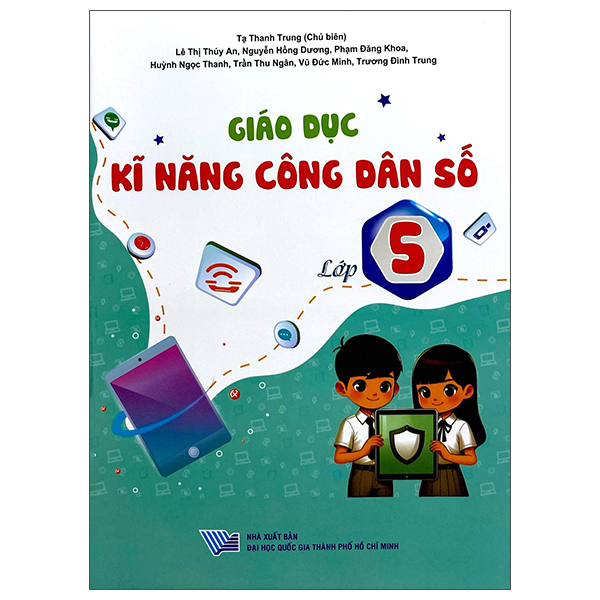 Sách Giáo Dục Kĩ Năng Công Dân Số - Lớp 5 - Đại Học Quốc Gia Thành Phố Hồ Chí Minh