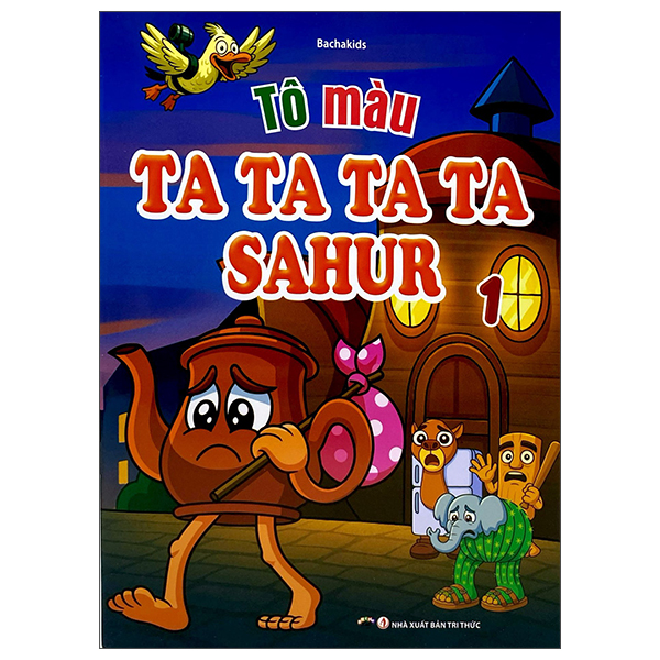 Sách Tô Màu - Ta Ta Ta Ta Sahur - Tập 1 - Bachakids
