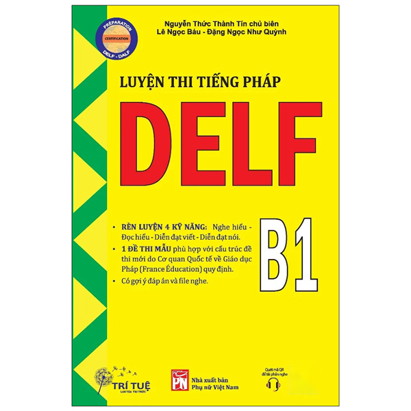 Sách Luyện Thi Tiếng Pháp DELF B1 - Lê Nguyễn