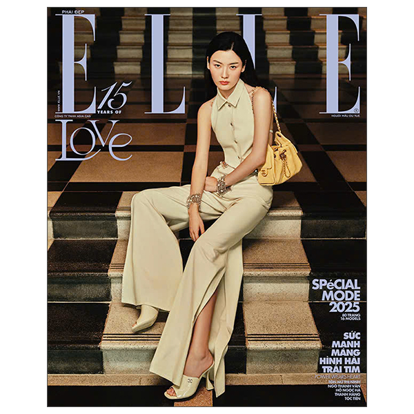 Tạp Chí Phái Đẹp Elle - 15 Years Of Love 2025 - Bìa Người Mẫu Du Yue