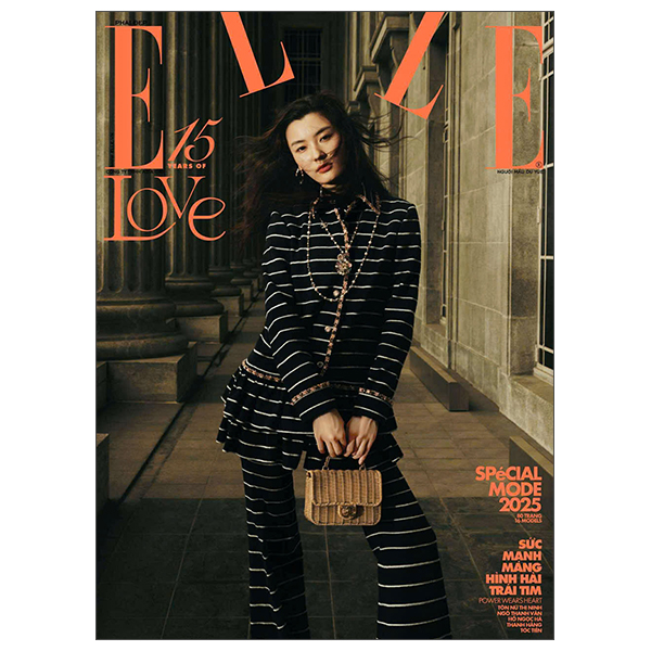 Tạp Chí Phái Đẹp Elle - 15 Years Of Love 2025 - Bìa Người Mẫu Du Yue 2