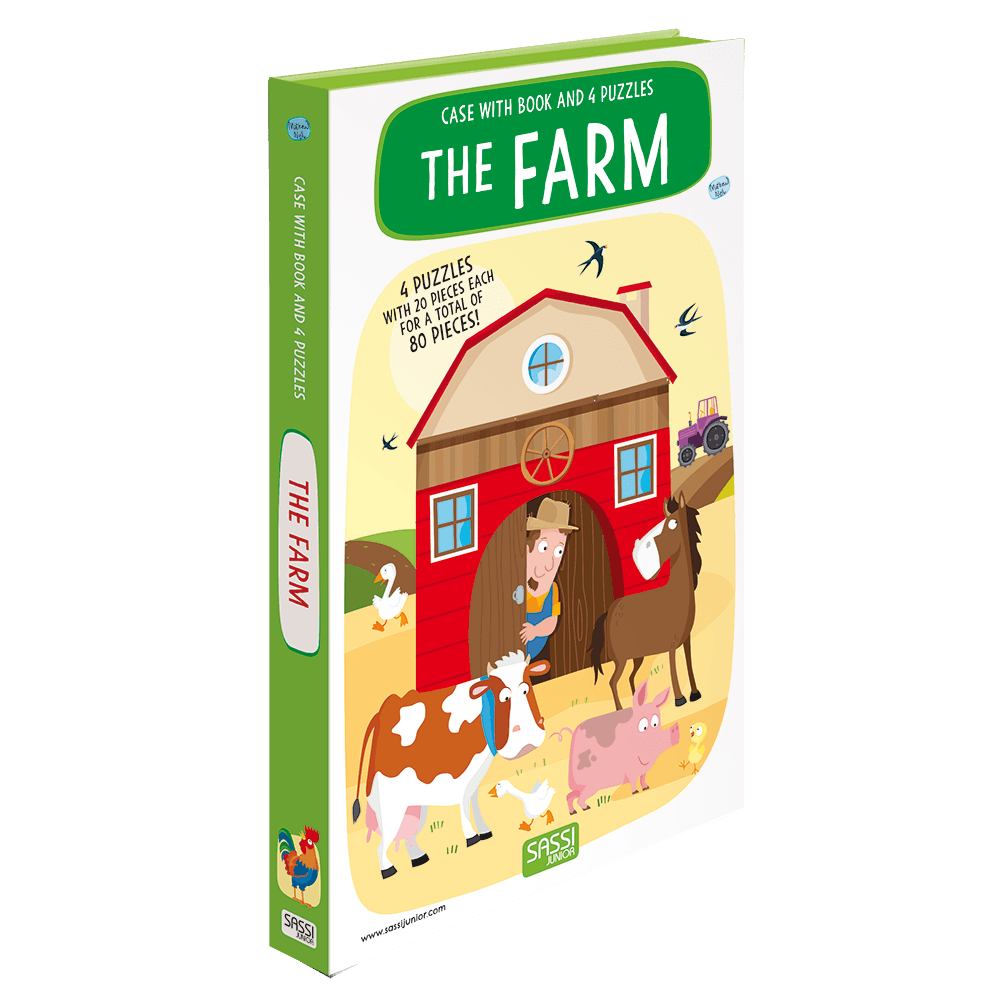 [Phiên chợ sách cũ] Case with 4 Puzzles – The Farm