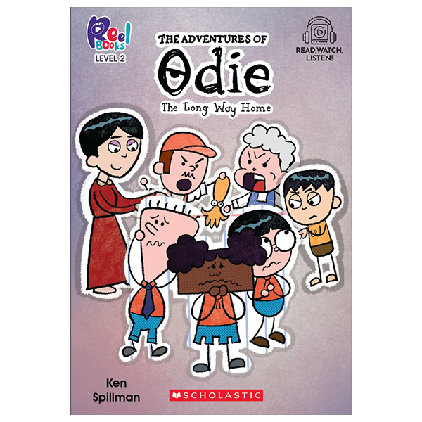 Reel Books Level 2 - The Adventures Of Odie 2 - The Long Way Home (With Storyplus)