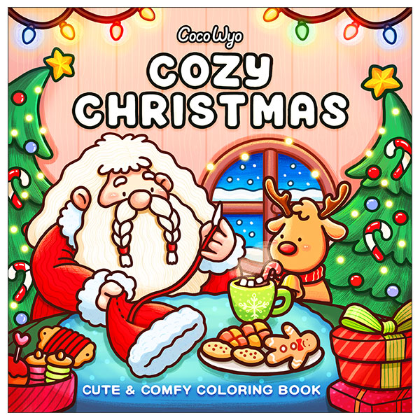 Cozy Christmas - Coloring Book for Adults And Kids