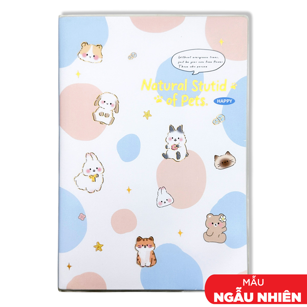 Sổ Teen Bìa Nhựa B5 - Kẻ Ngang - 152 Trang 80gsm - Depai B5-82-44 (Mẫu Bìa Giao Ngẫu Nhiên)