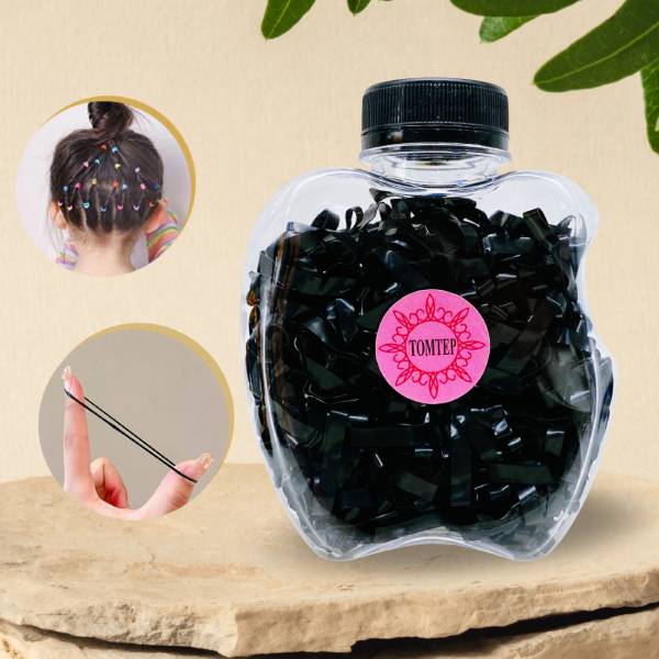 Dây Thun Cột Tóc Mini - TomTep A21ĐĐ - Màu Đen