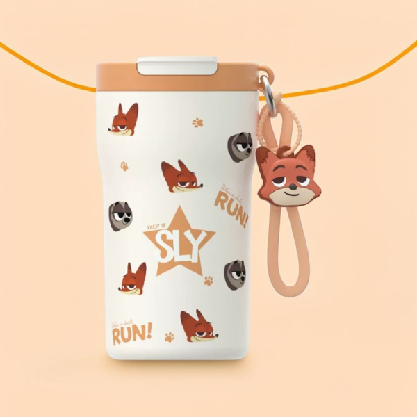 Ly Giữ Nhiệt Cáo Nick 430 ml - Zhongshan D-2114N - Màu Nâu