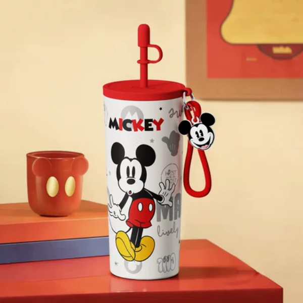 Ly Giữ Nhiệt Mickey 700 ml - Zhongshan D-2113M - Màu Trắng
